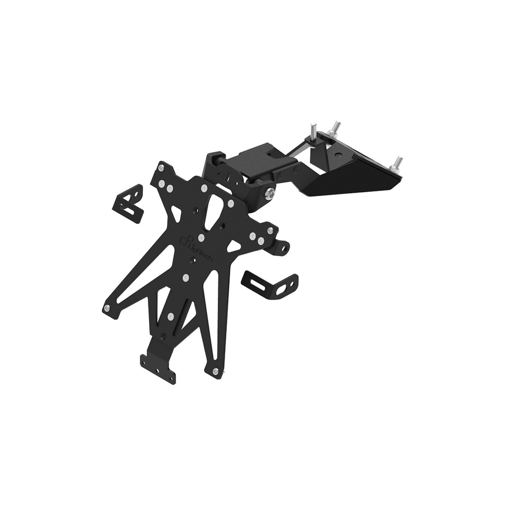 [LT-TARAP111A1] Adjustable License Plate Holder for Aprilia (NeroA1)