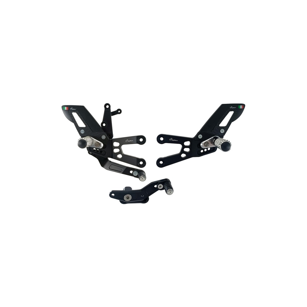 [LT-FTRHO014W] Adjustable Rear Sets With Fold Up Foot Pegs for Honda