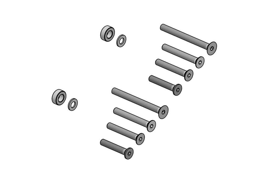 [CNC-CM013N] Adapters handlebar ends CNC RACING for Aprilia RS 660
