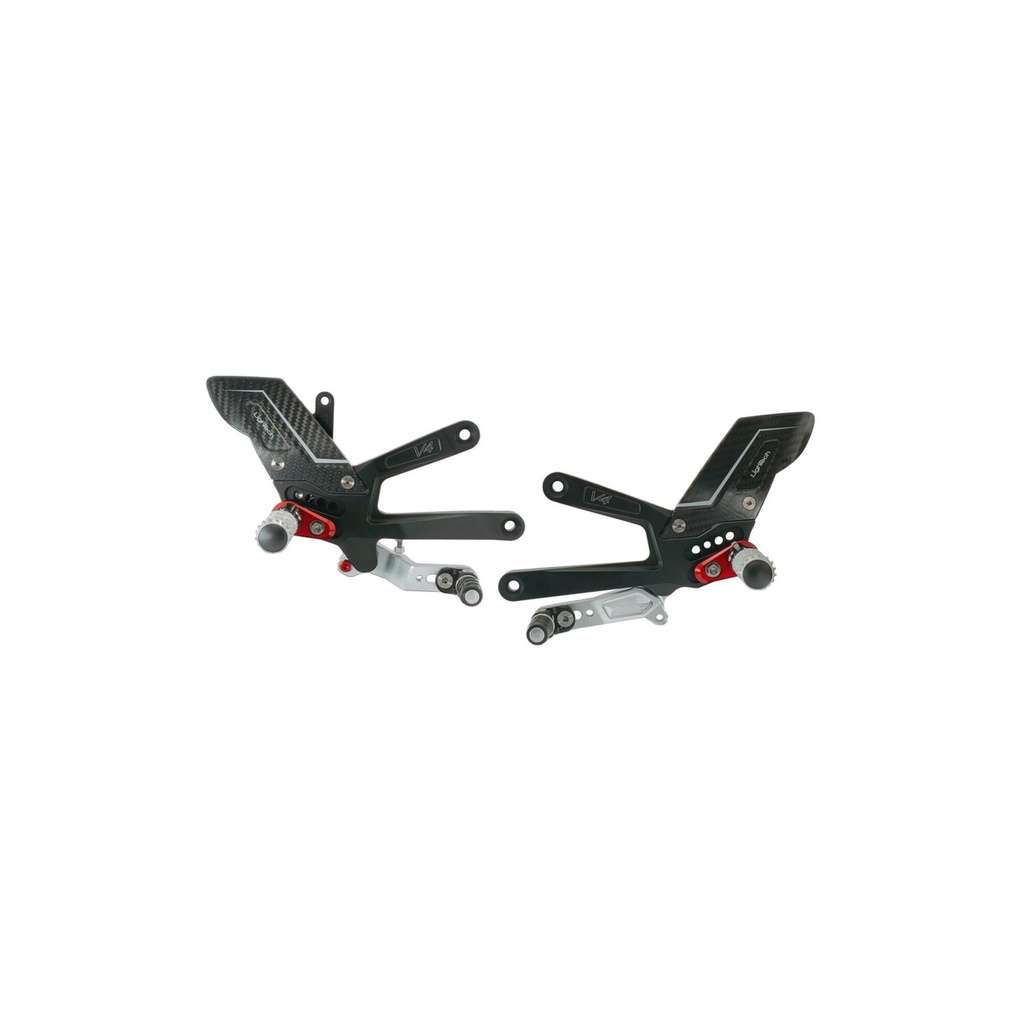 [LT-FTRDU017R] R Version Rear Sets for Ducati