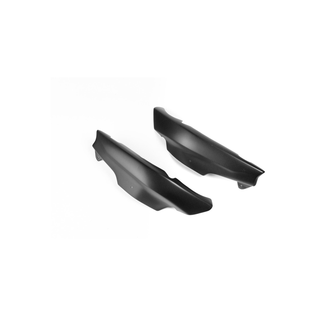 [LT-CARD2450M] Carbon Frame Protections - Matt (Pair) for Ducati