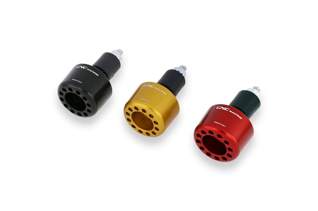 [CNC-CM230B] Handlebar End Weights Boing (Black)