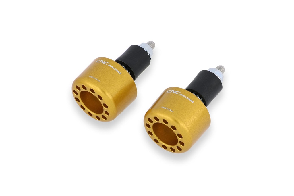 [CNC-CM230G] Handlebar End Weights Boing (Gold)