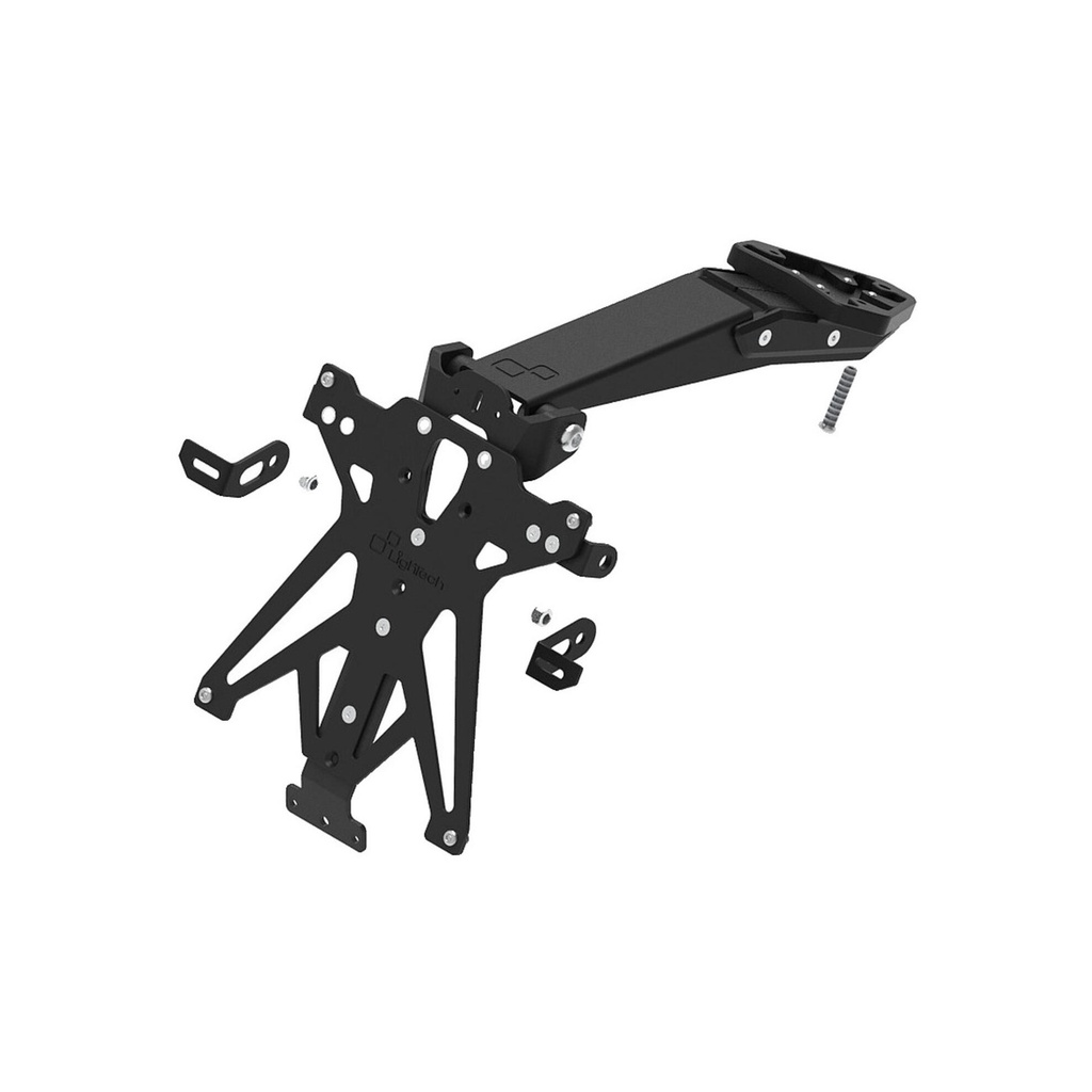 [LT-TARTR113A3] Adjustable License Plate Holder for Triumph (NeroA3)