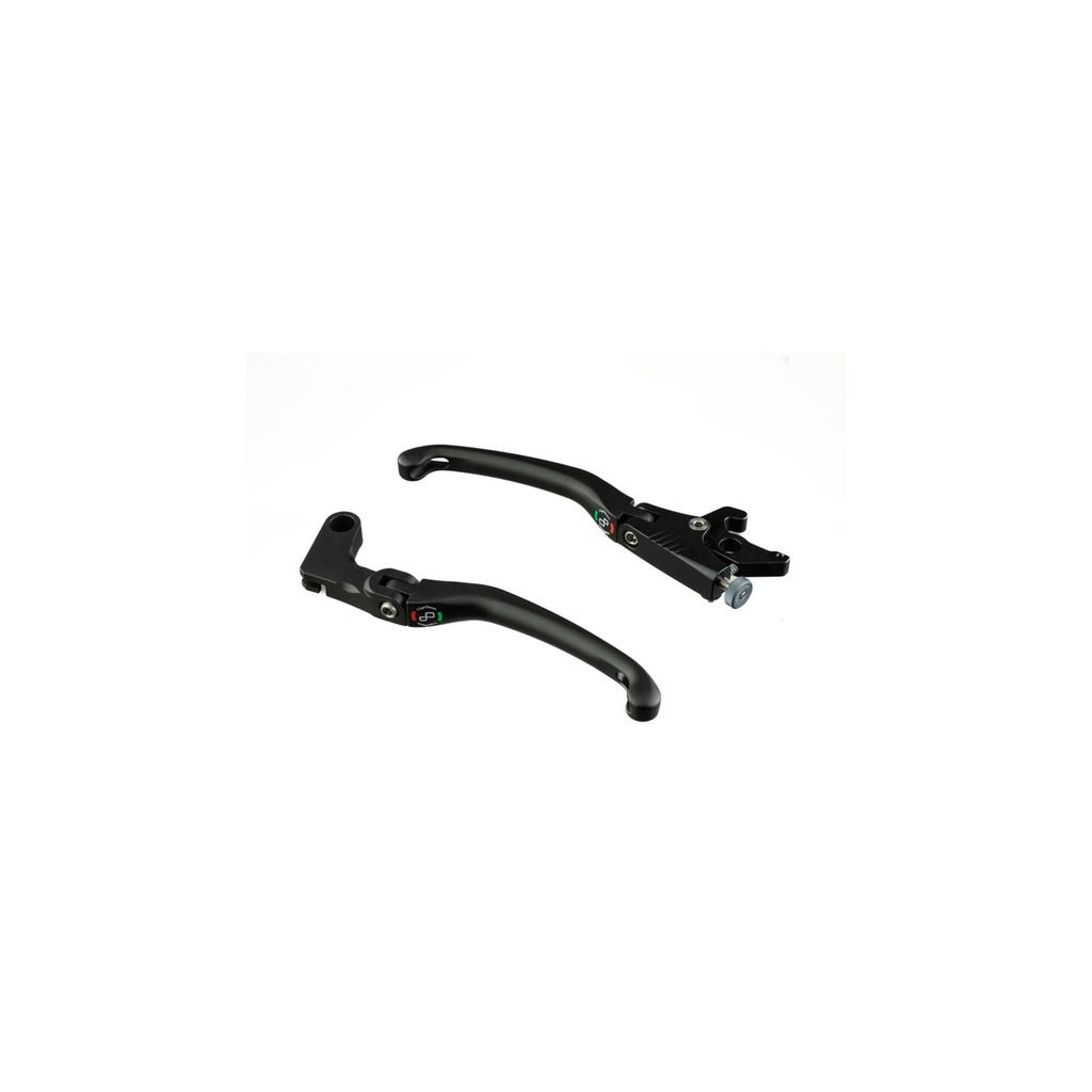 [LT-KLEV145JNER] Aluminium Lever Kits (Brake & Clutch) (Nero)