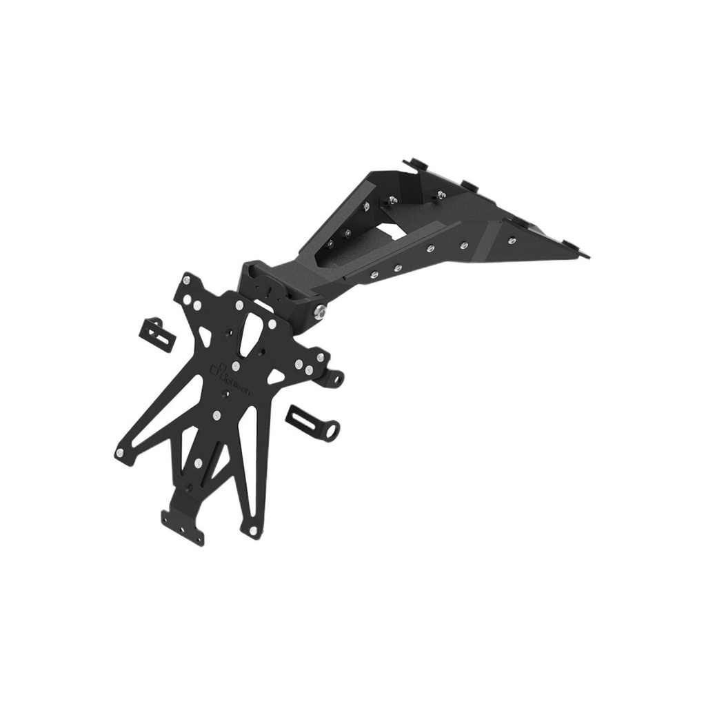 [LT-TARQJ101A2] Adjustable License Plate Holder for QJ Motor (NeroA2)