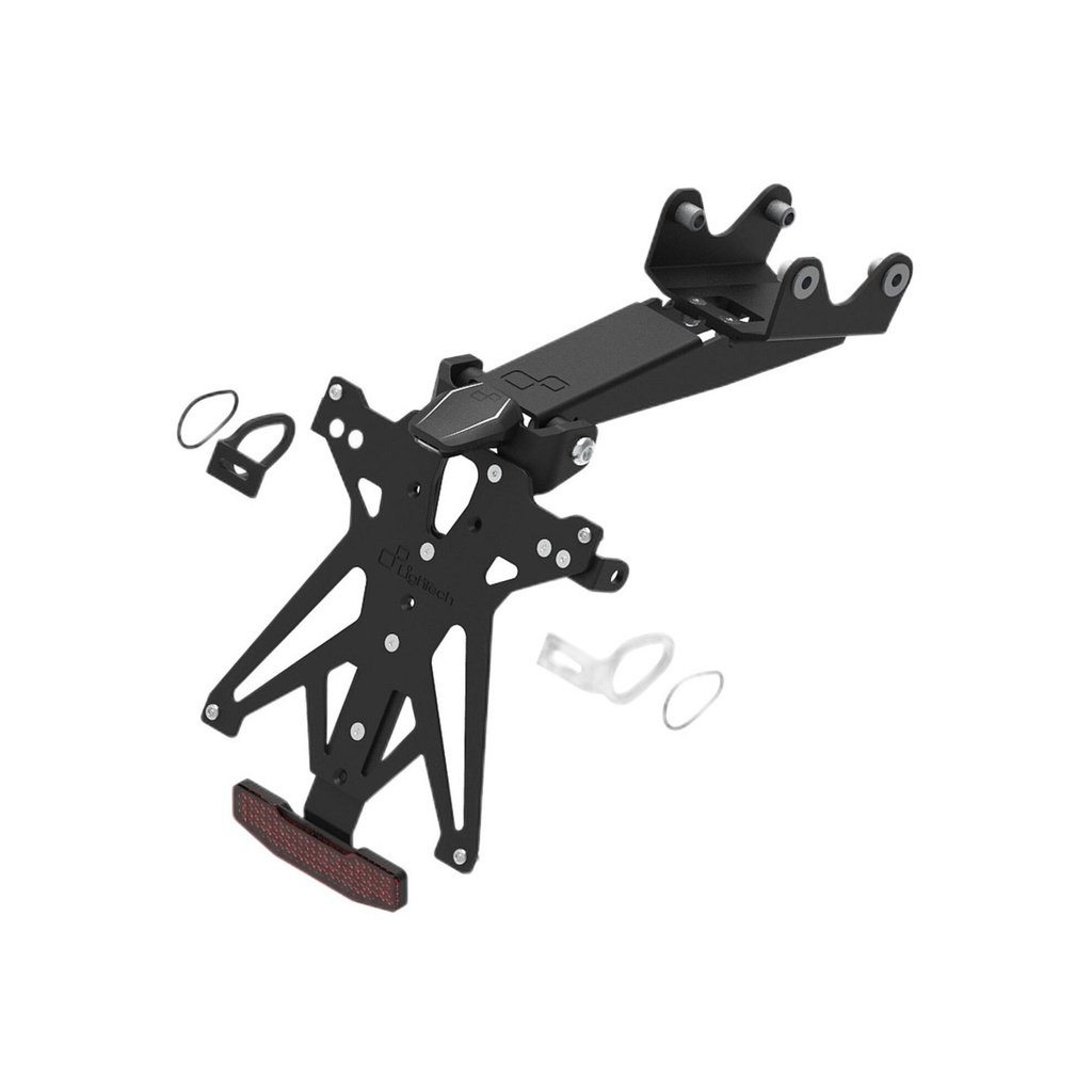 [LT-KTARYA135A1] Adjustable License Plate Holder Kit for Yamaha (NeroA1)