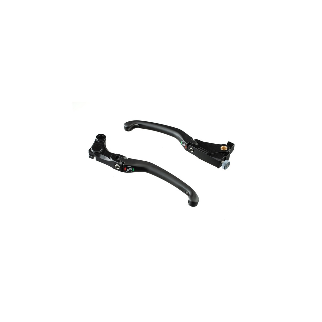 [LT-KLEV139JNER] Aluminium Levers Kit (Brake & Clutch) for Bmw (Nero)