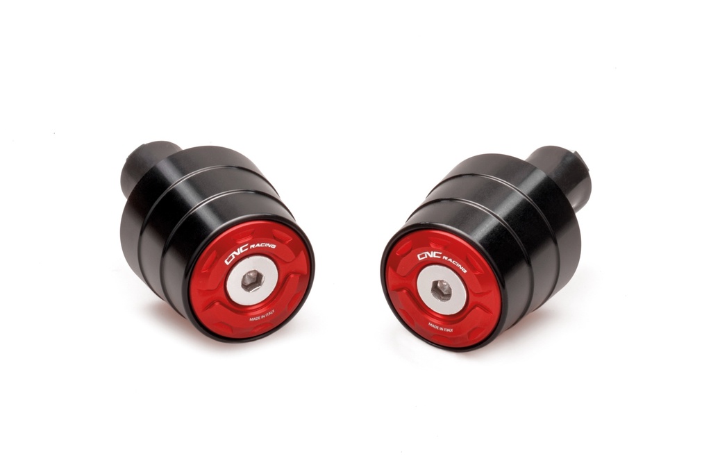 [CNC-CM238R] Handlebar ends Gear (Red)