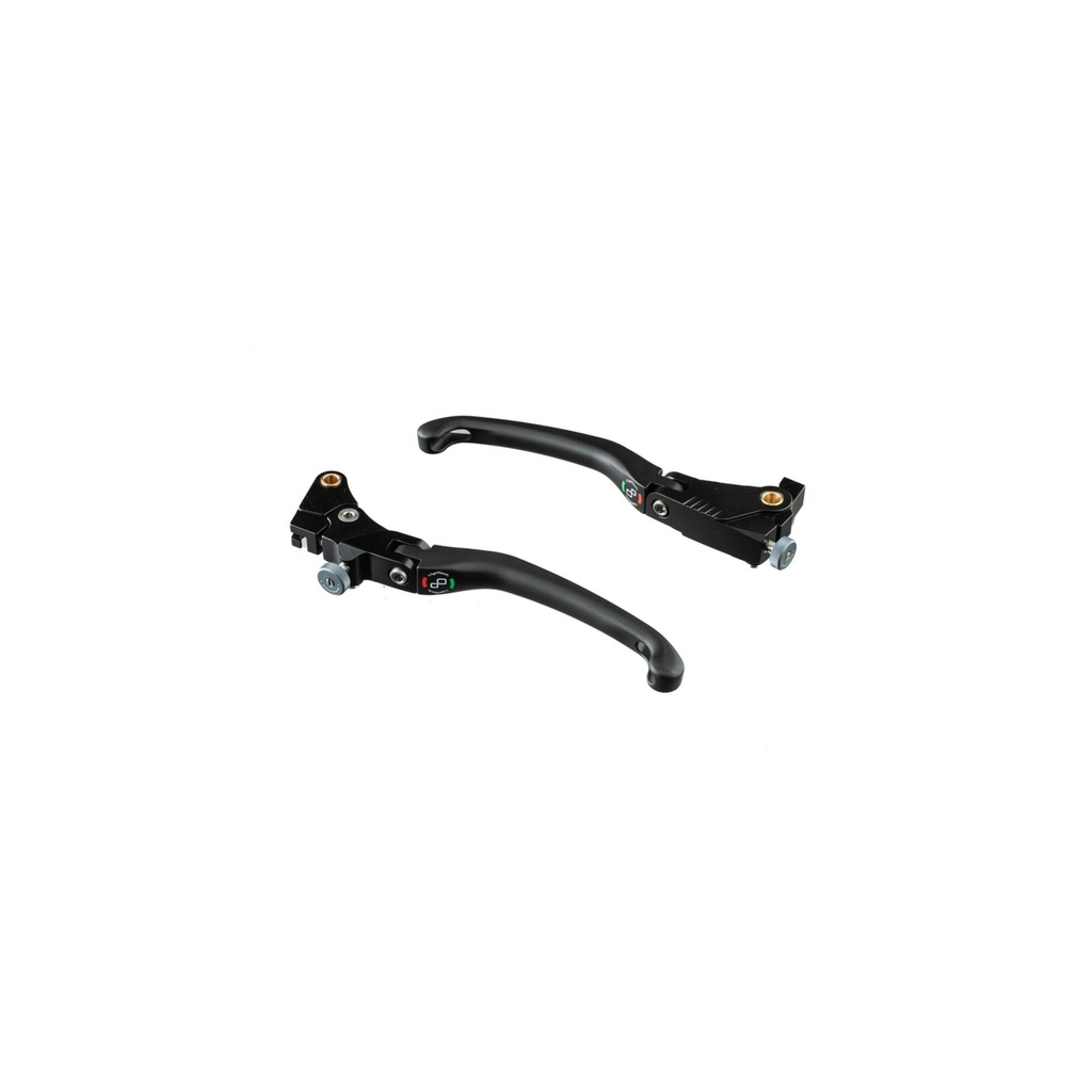 [LT-KLEV141JNER] Aluminium Lever Kits (Brake & Clutch) for Bmw (Nero)