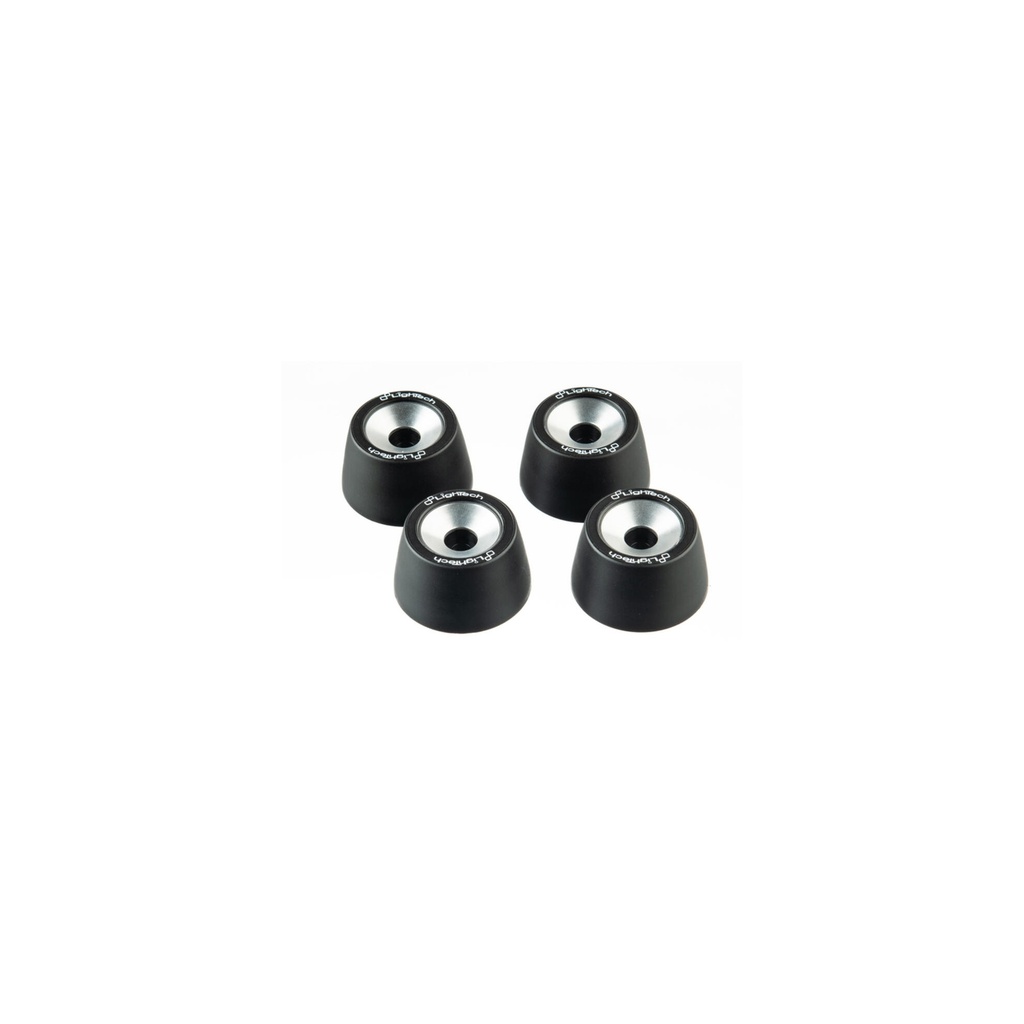 [LT-WAPKT402SIL] Wheel Axle Sliders Kit for Ktm (Argento)