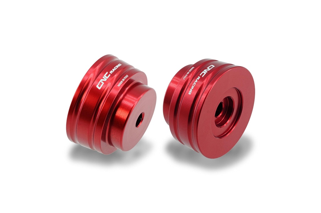 [CNC-CM240R] Handlebar ends Ducati Hypermotard 698 Mono (Red)
