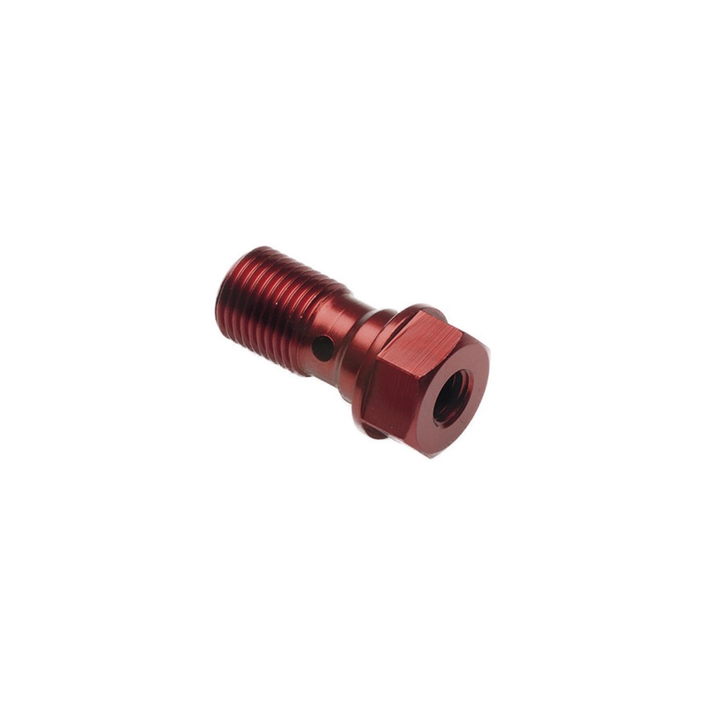 [LT-VF1251SPN/O] Single Bolt With Bleeder M10 X 1.25 (Nero/Oro)