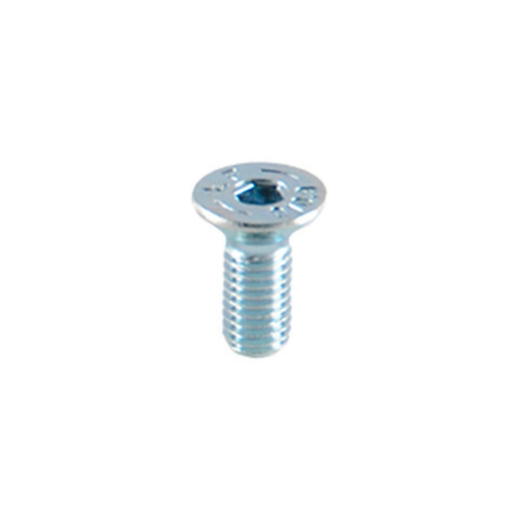 [LT-V005M8020ZB] Flat Head Socket Cap Screw Uni5933 M8x20 (Galvanized White)