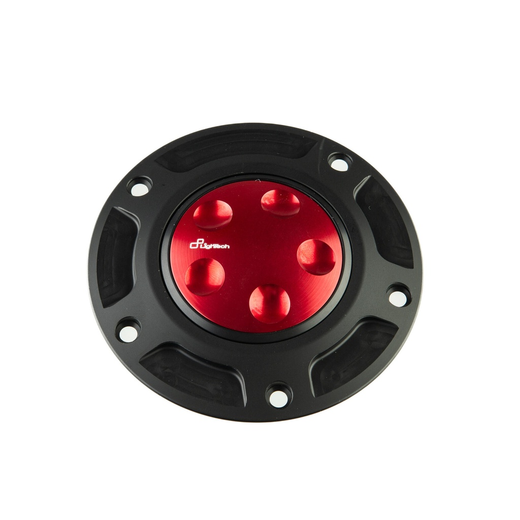 [LT-TRN229NER] Quick Release Fuel Tank Cap for Aprilia, Ducati (Nero)