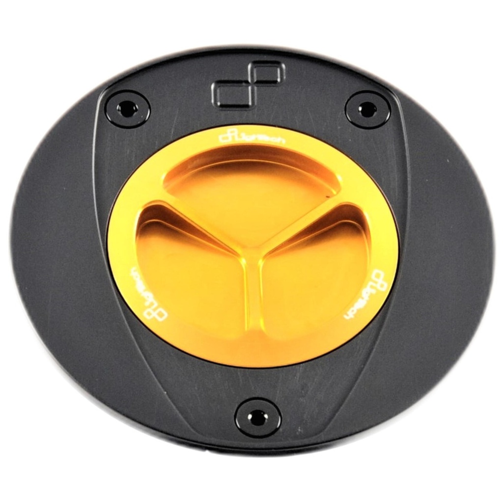[LT-TFN226ORO] Fuel Tank Cap with Spin Locking for Yamaha, Kove, Ducati (Oro)