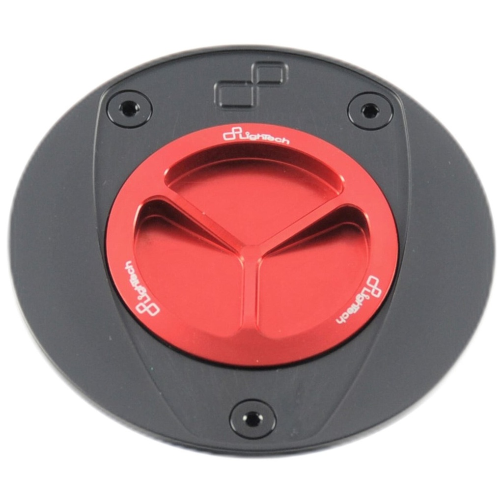 [LT-TFN214ROS] Fuel Tank Cap with Spin Locking for Triumph, Aprilia (Rosso)