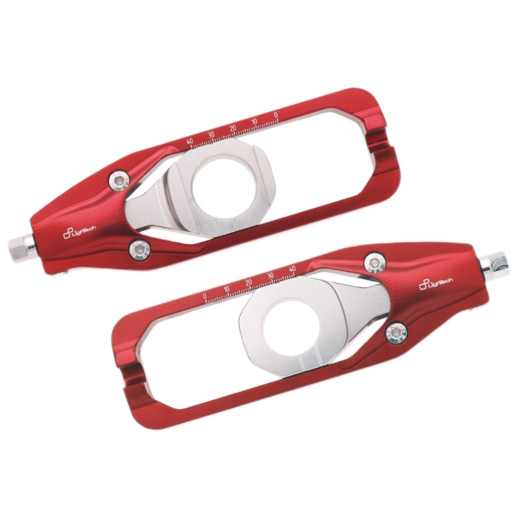 [LT-TESU008ROS] Chain adjusters for Suzuki (Rosso)