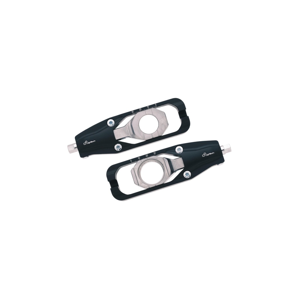 [LT-TEHO004NER] Chain Adjusters for Honda (Nero)