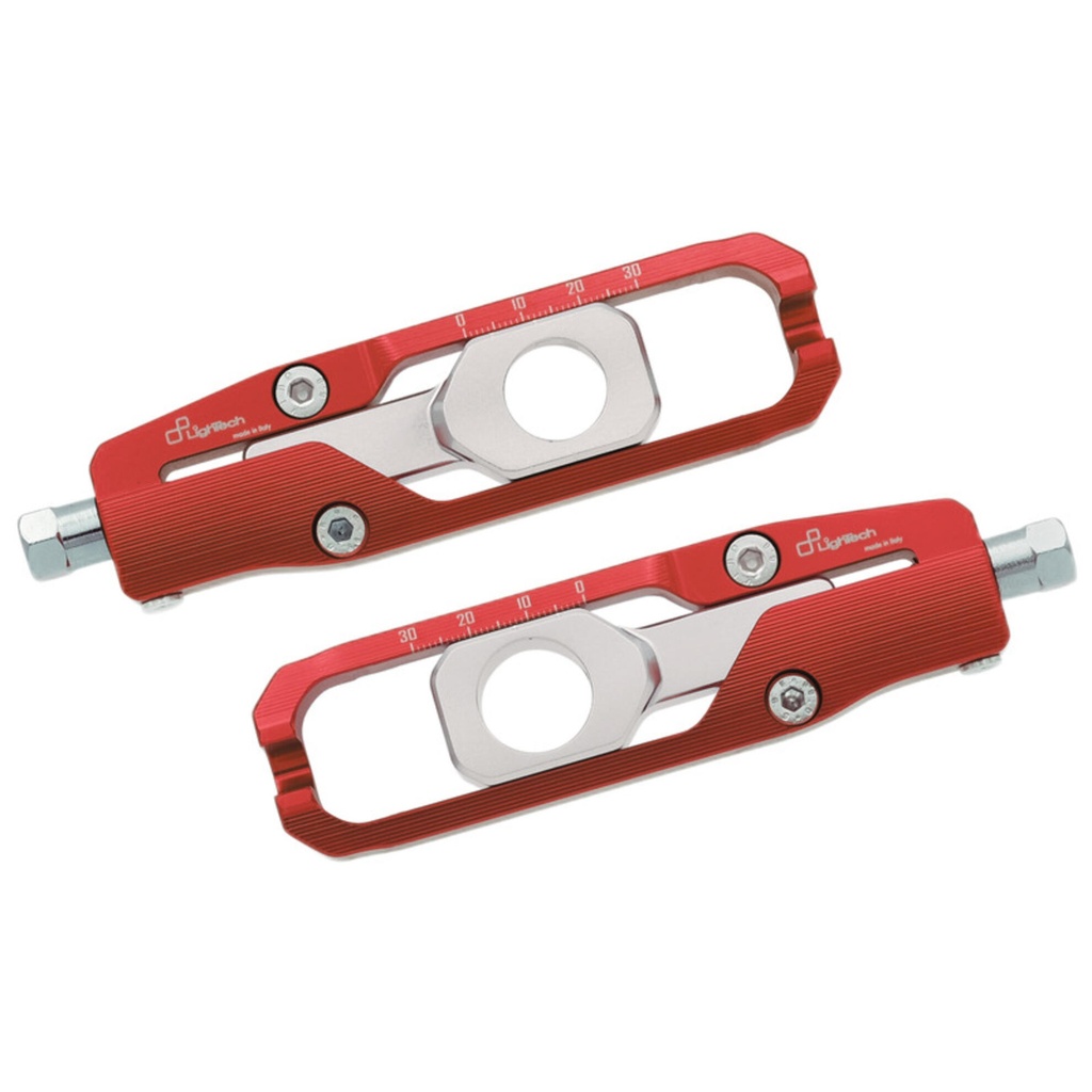 [LT-TEHO003ROS] Chain Adjusters for Honda (Rosso)