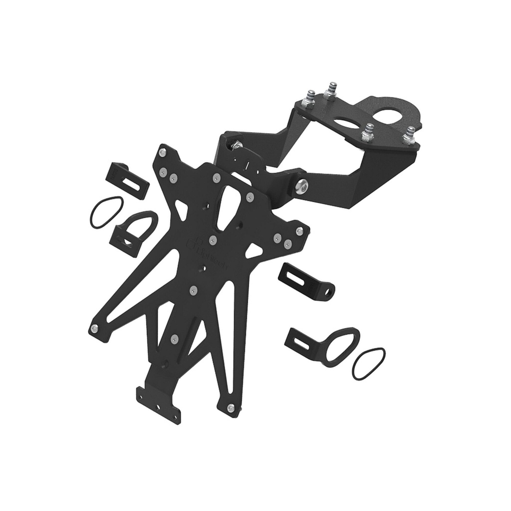 [LT-TARYA133B3] Adjustable License Plate Holder for Yamaha (NeroB3)