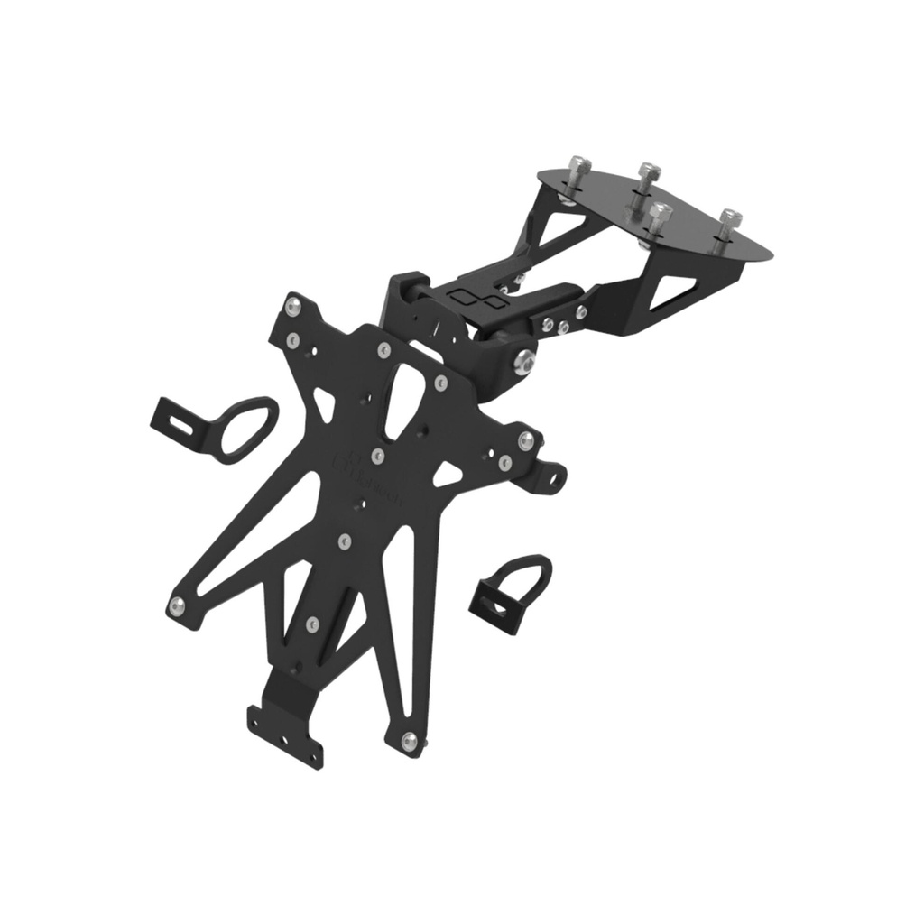 [LT-TARYA126A1] Adjustable License Plate Holder for Yamaha (NeroA1)