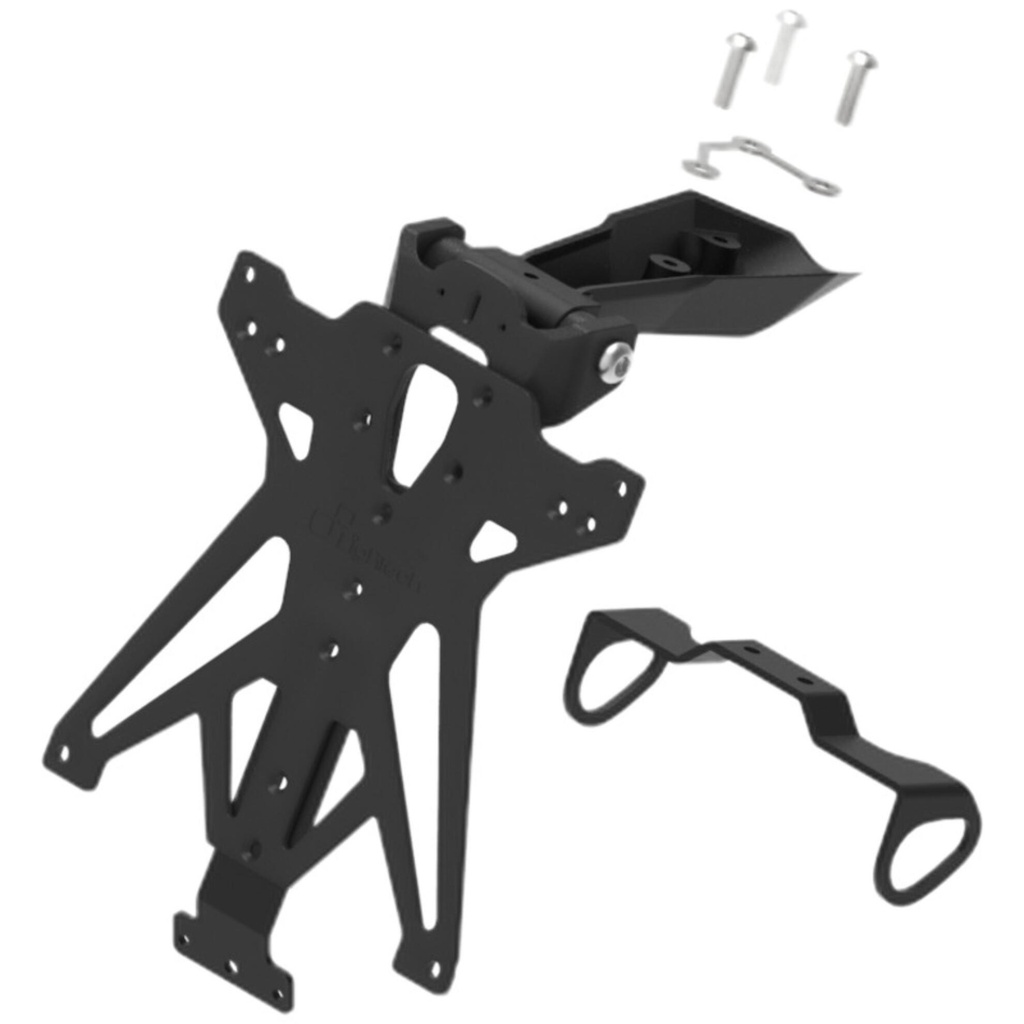 [LT-TARYA118B3] Adjustable License Plate Holder for Yamaha (NeroB3)