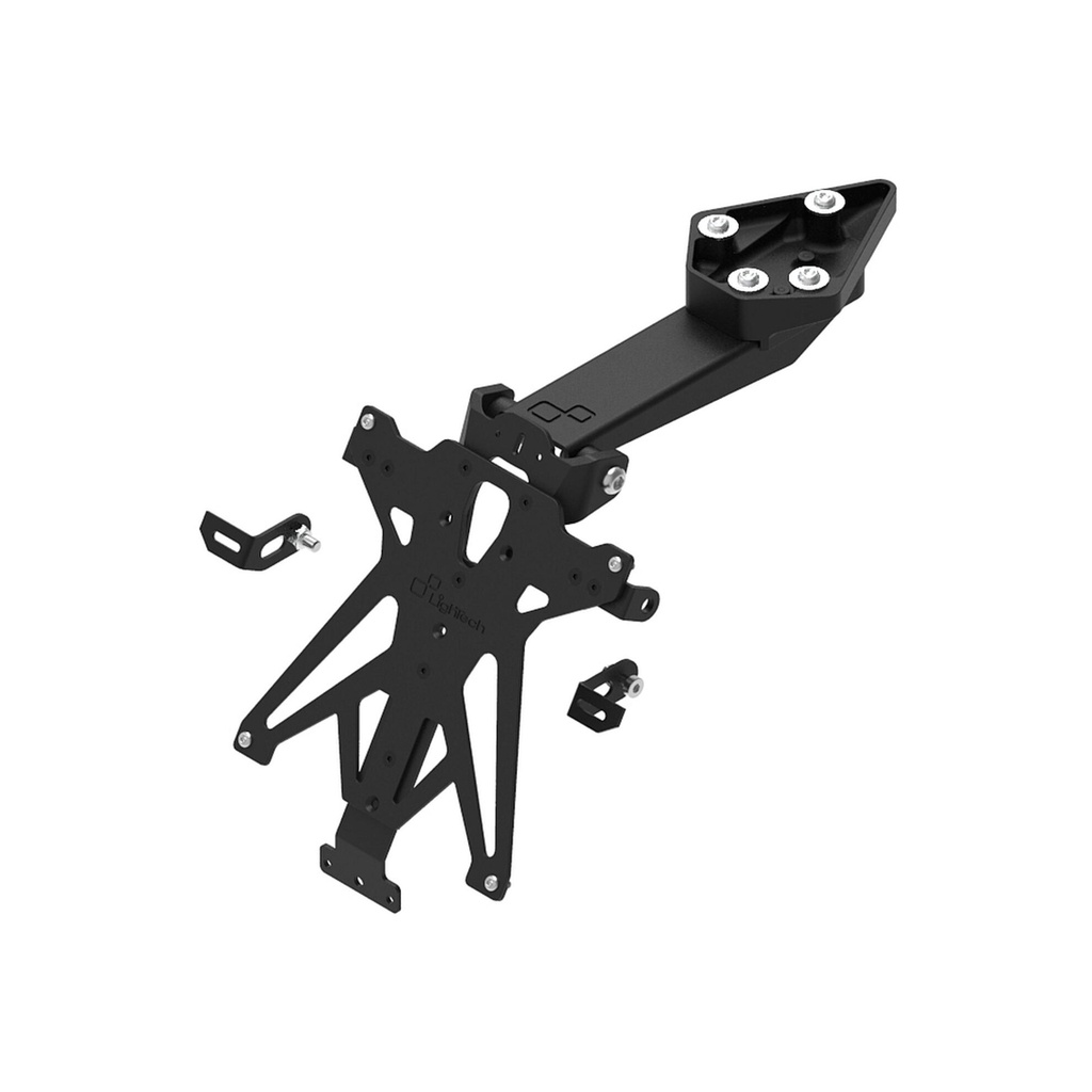 [LT-TARTR111A2] Adjustable License Plate Holder for Triumph (NeroA2)