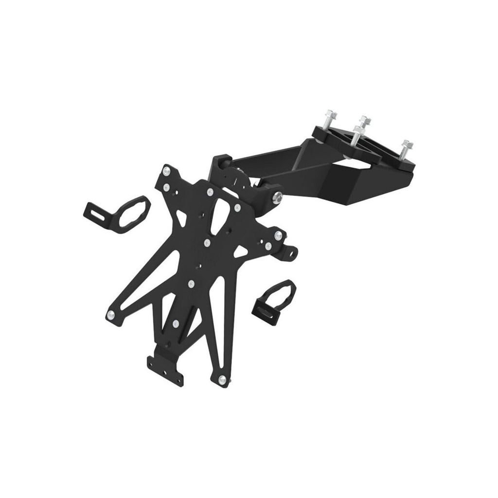 [LT-TARKA123A2] Adjustable License Plate Holder for Kawasaki (NeroA2)