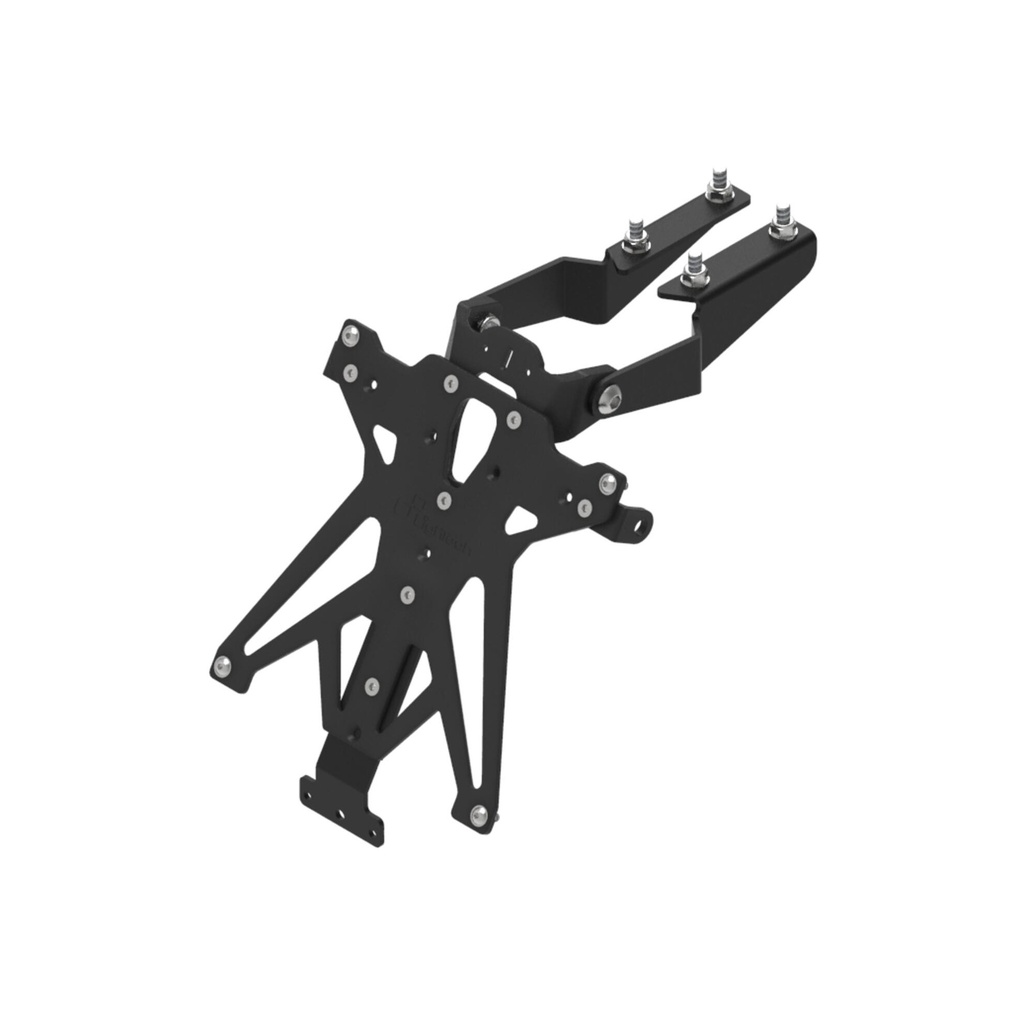 [LT-TARKA119B2] Adjustable License Plate Holder for Kawasaki (NeroB2)