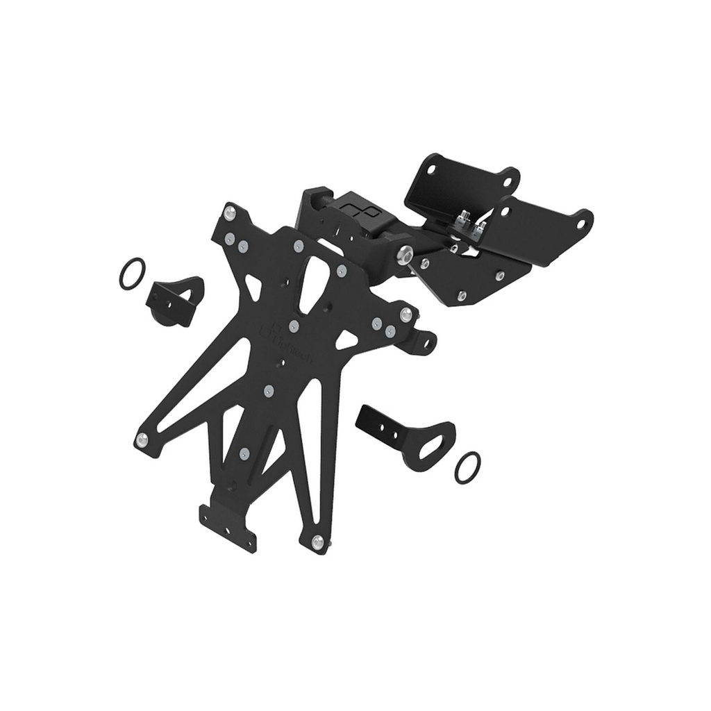 [LT-TARHO119A3] Adjustable License Plate Holder for Honda (NeroA3)