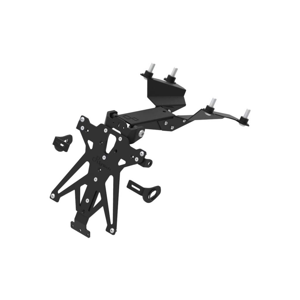 [LT-TARHO118B3] Adjustable License Plate Holder for Honda (NeroB3)