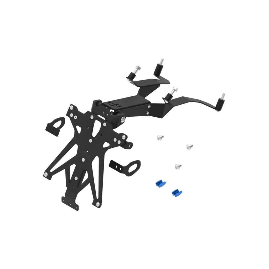 [LT-TARHO116B3] Adjustable License Plate Holder for Honda (NeroB3)