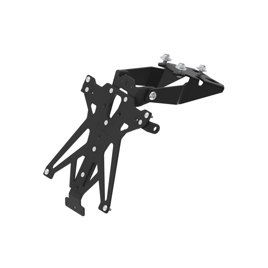 [LT-TARHO111B3] Adjustable License Plate Holder for Honda (NeroB3)