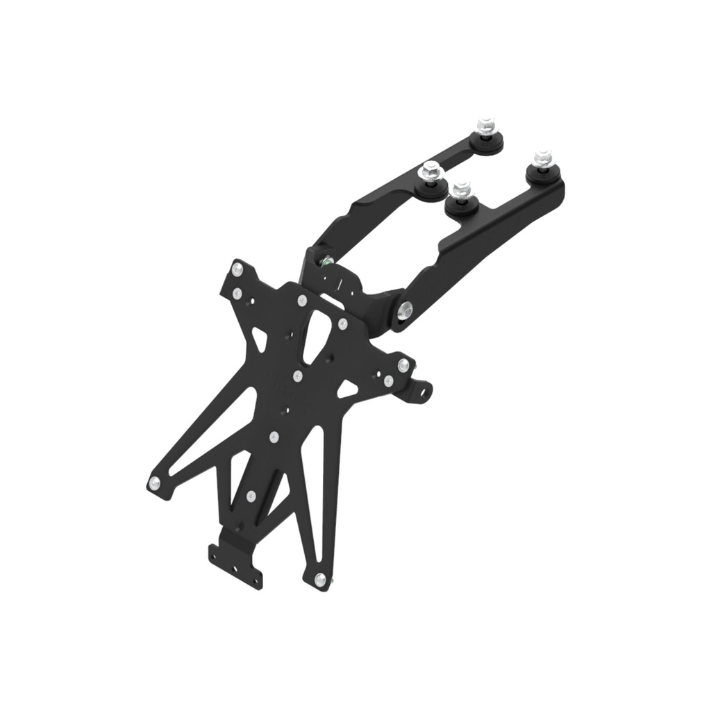 [LT-TARHO108B3] Adjustable License Plate Holder for Honda (NeroB3)