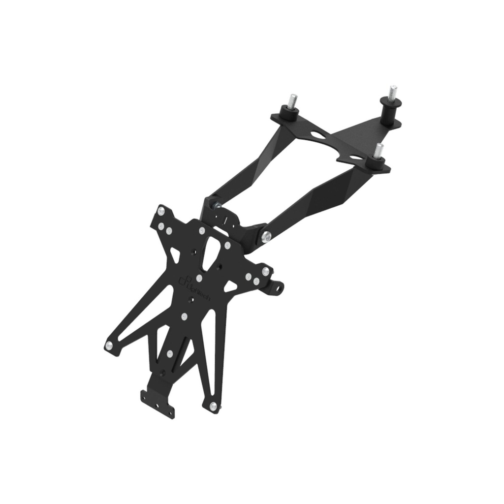 [LT-TARFA102B1] Adjustable License Plate Holder for Fantic (NeroB1)