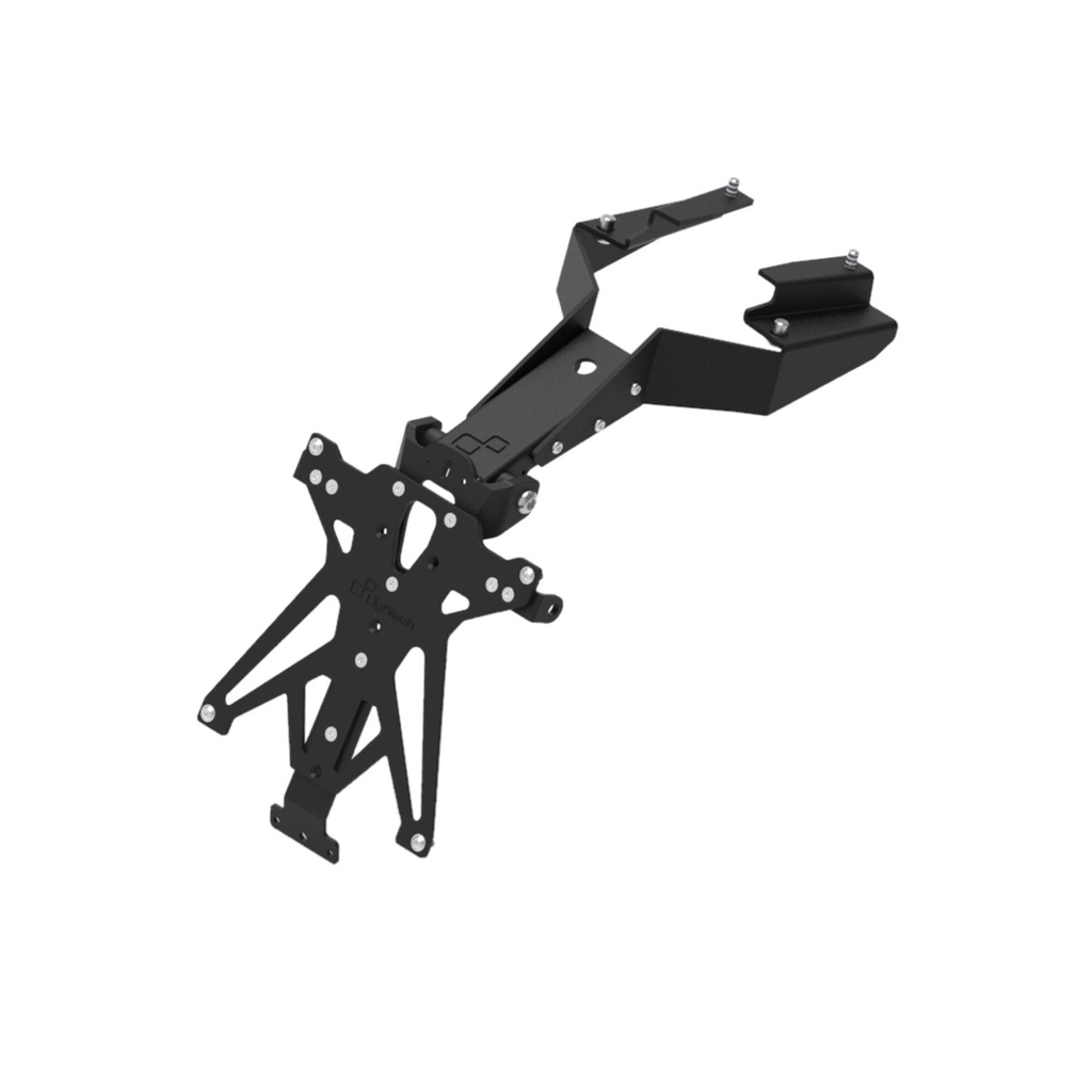 [LT-TARFA101B3] Adjustable License Plate Holder for Fantic (NeroB3)