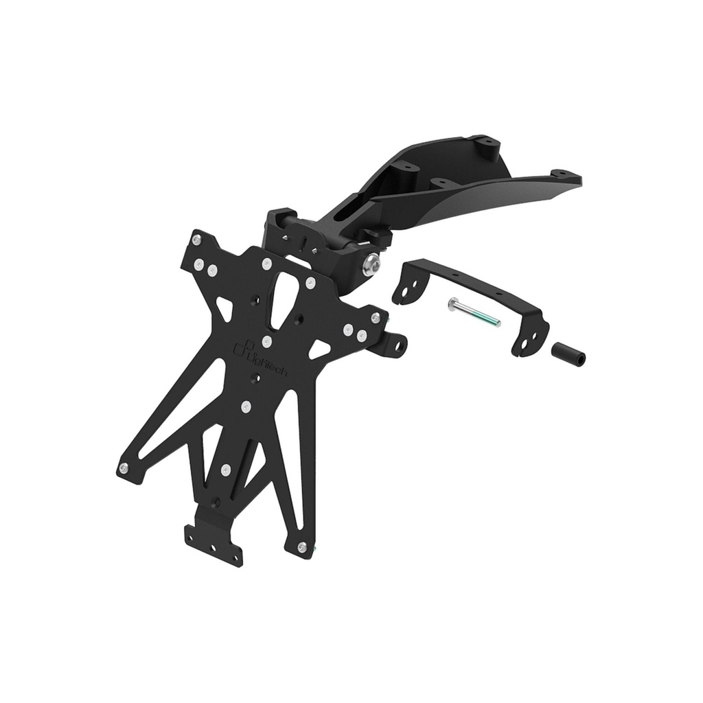 [LT-TARDU109B3] Adjustable License Plate Holder for Ducati (NeroB3)