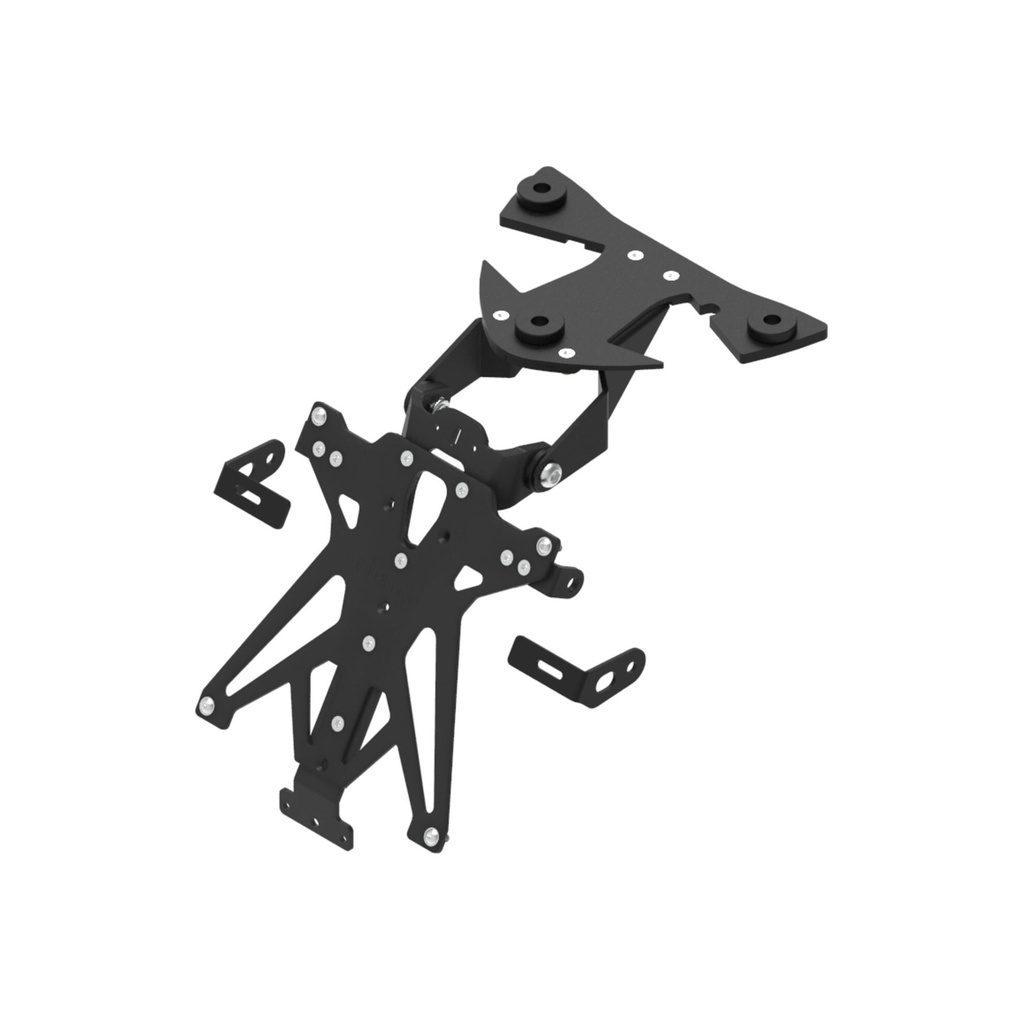 [LT-TARBM105A1] Adjustable License Plate Holder for Bmw (NeroA1)
