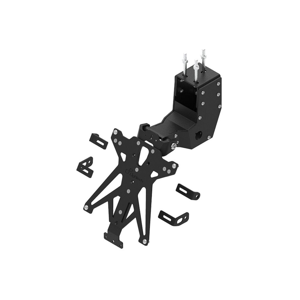 [LT-TARAP108A1] Adjustable License Plate Holder for Aprilia (NeroA1)