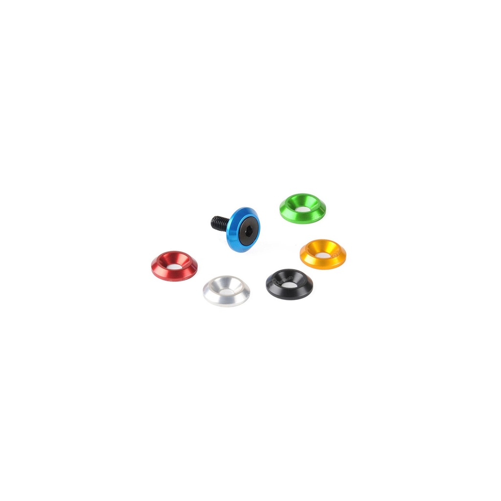 [LT-TAR025NER] Ergal Black Bolts Kit M8x40 And Anodized Washers (Nero)