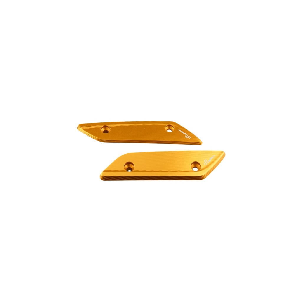 [LT-SPE128ORO] Pair Mirror Block-Off Plates for Yamaha (Oro)
