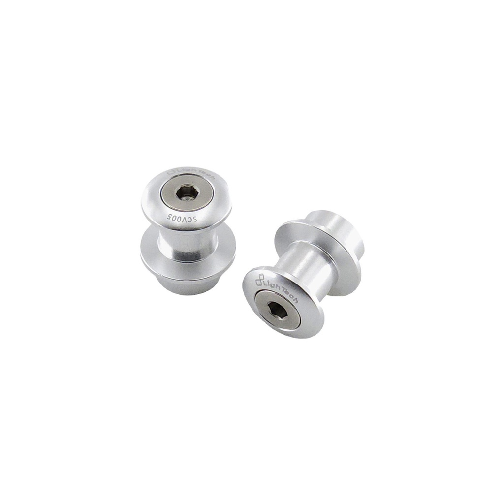 [LT-SCV006SIL] Swing Arm Spools M10 Pitch 1.50 for Ktm (Argento)