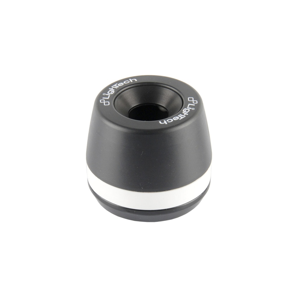 [LT-RSTE212BIA] Frame Slider Spare Part Bushing Ø 12, Black Shock Absober Rubber (Bianco)
