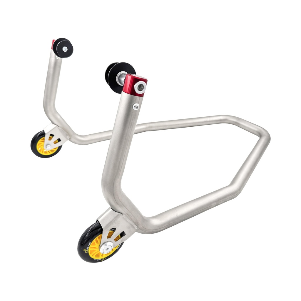 [LT-RSS005R] Stainless steel rear stand with rollers
