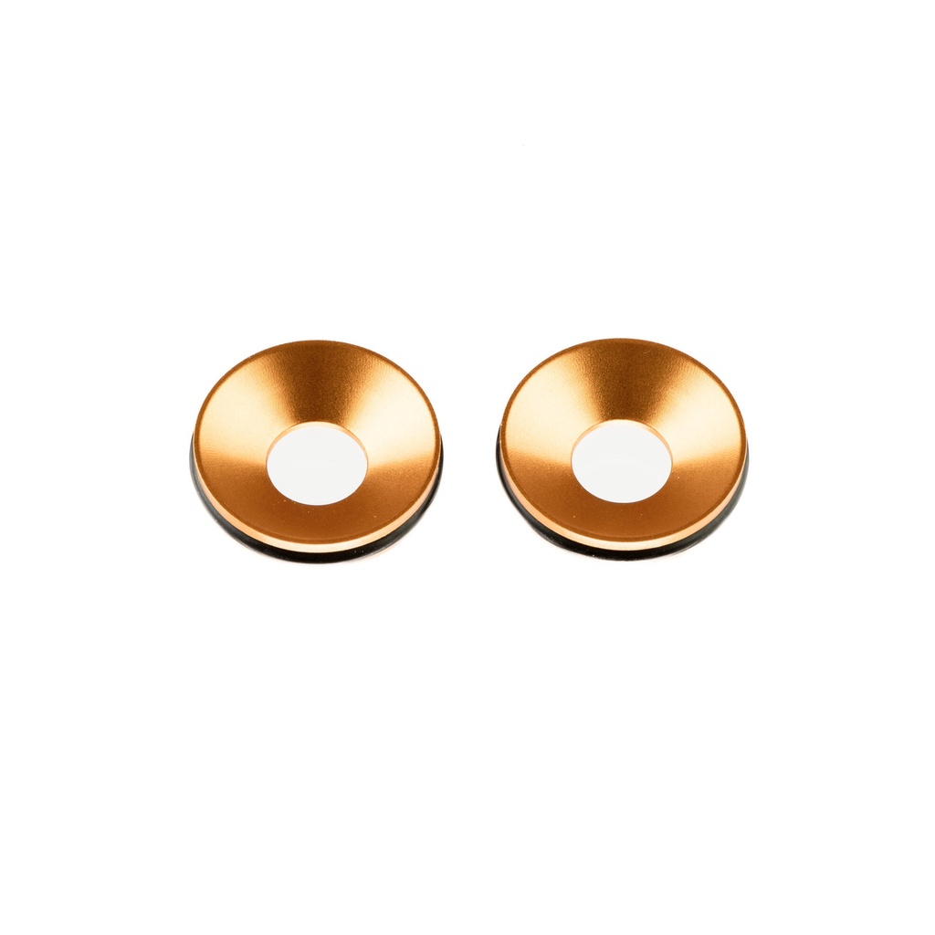 [LT-KWAP001ORO] Pair of Alluminium insert for Wheel Axle Sliders (Oro)