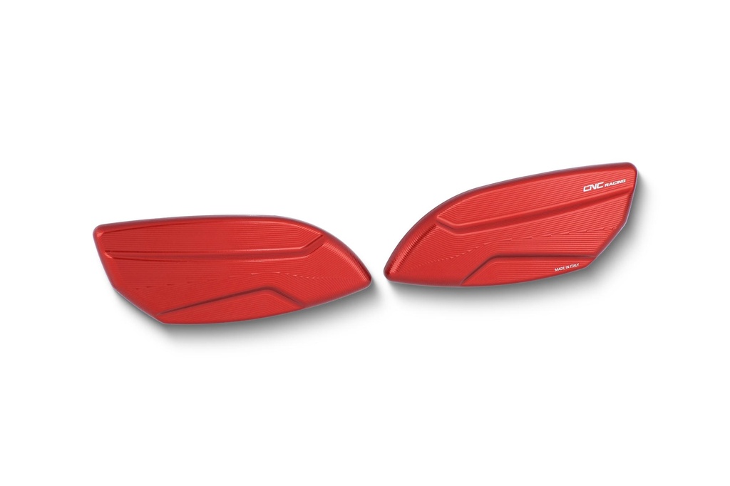 [CNC-CS805R] Mirror blank covers Aprilia RSV4 (Red)