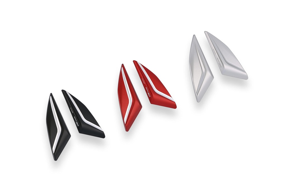 [CNC-CS806B] Mirror blank covers Ducati Panigale V4 (Black)