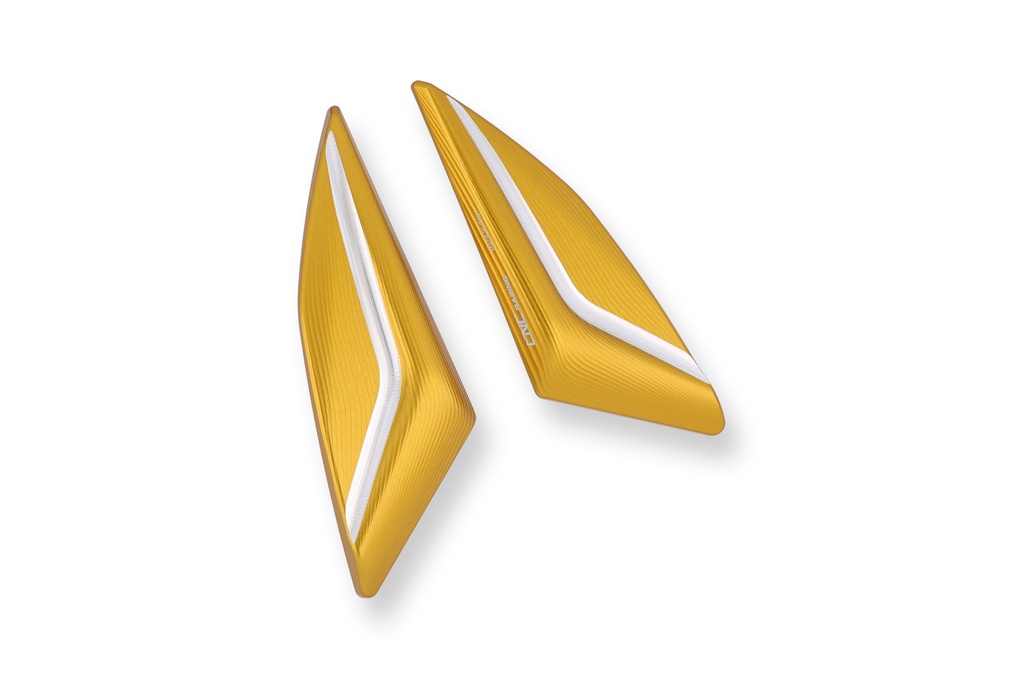 [CNC-CS806G] Mirror blank covers Ducati Panigale V4 (Gold)