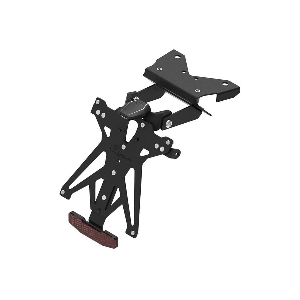 [LT-KTARZO101A1] Adjustable License Plate Holder Kit for Zontes (NeroA1)